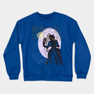 1700s Woman With a Brush Crewneck Sweatshirt